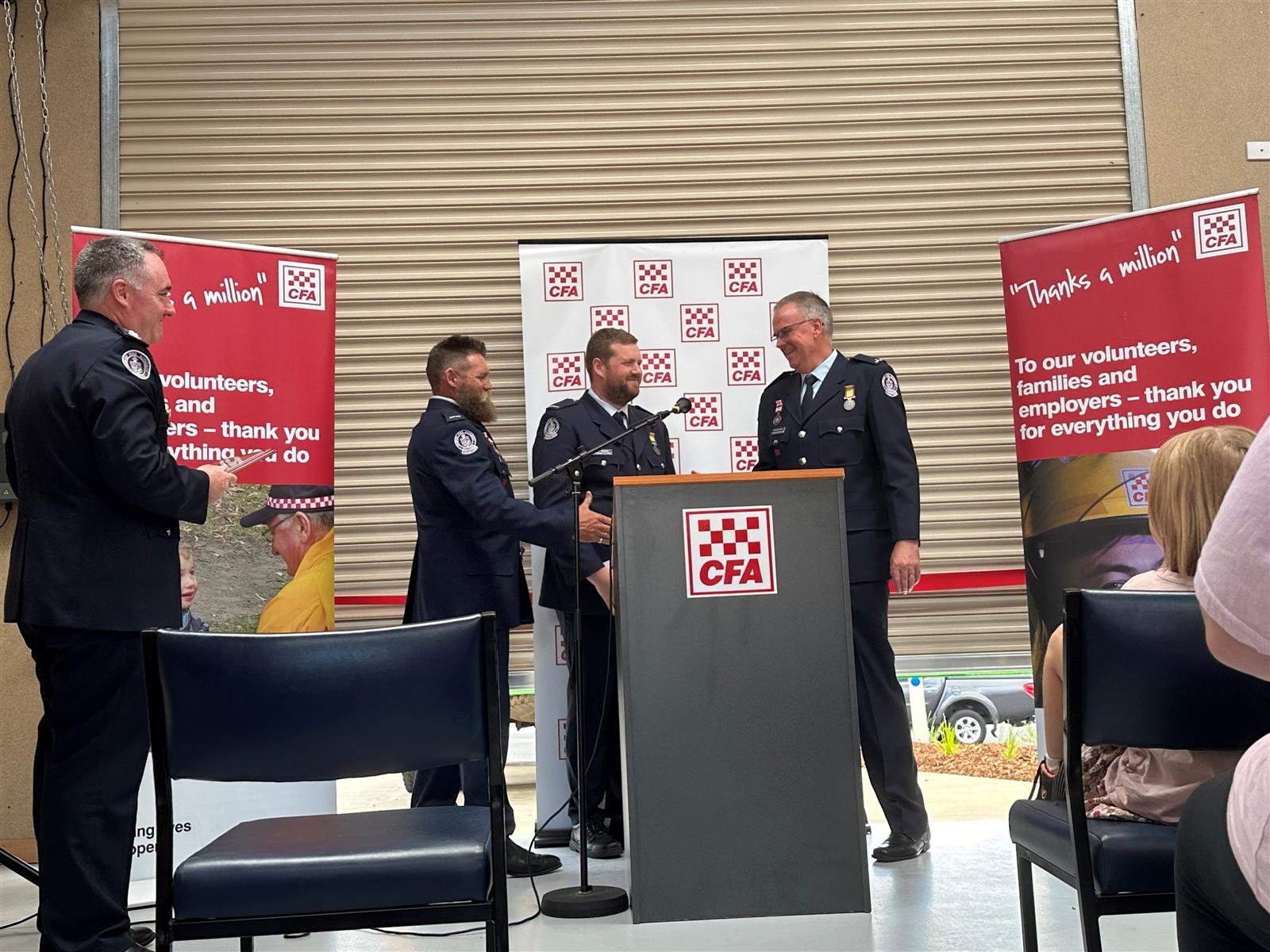 Strathfieldsaye Celebrates Extension | CFA (Country Fire Authority)