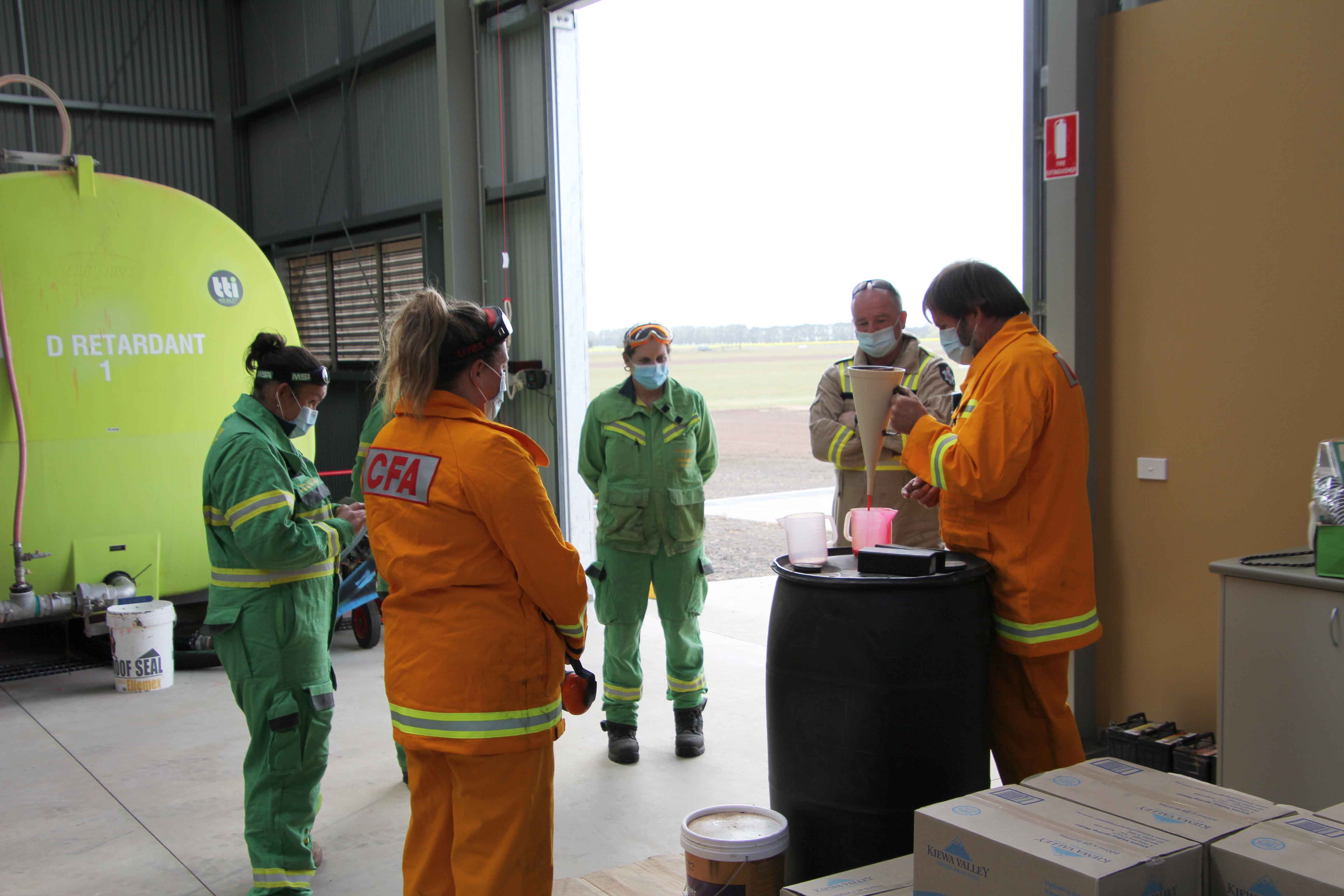 Image of people undertaking training