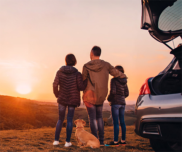 Family travelling