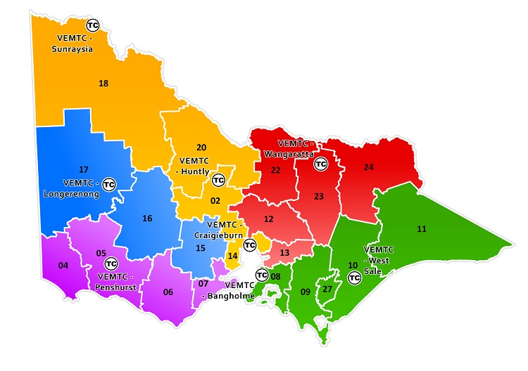 CFA District Map