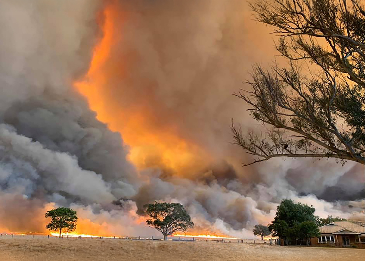 Extreme conditions in North East Victoria